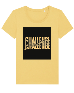challenge 127 Tricou mânecă scurtă guler larg fitted Damă Expresser