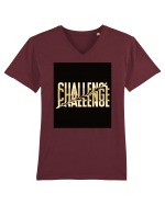 challenge 131 Tricou mânecă scurtă guler V Bărbat Presenter