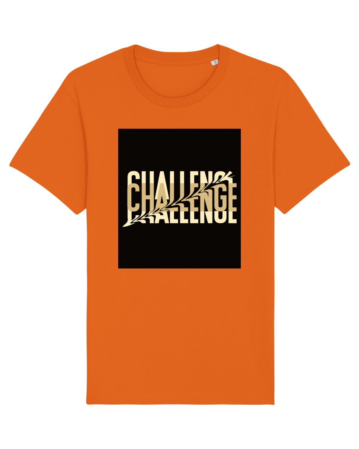 Tricou mânecă scurtă Unisex Rocker Bright Orange