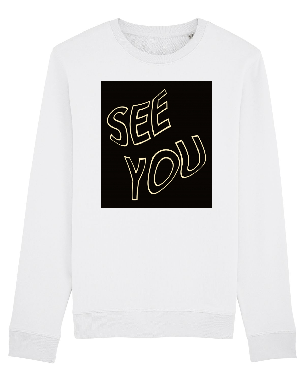 Bluză mânecă lungă Unisex Rise White