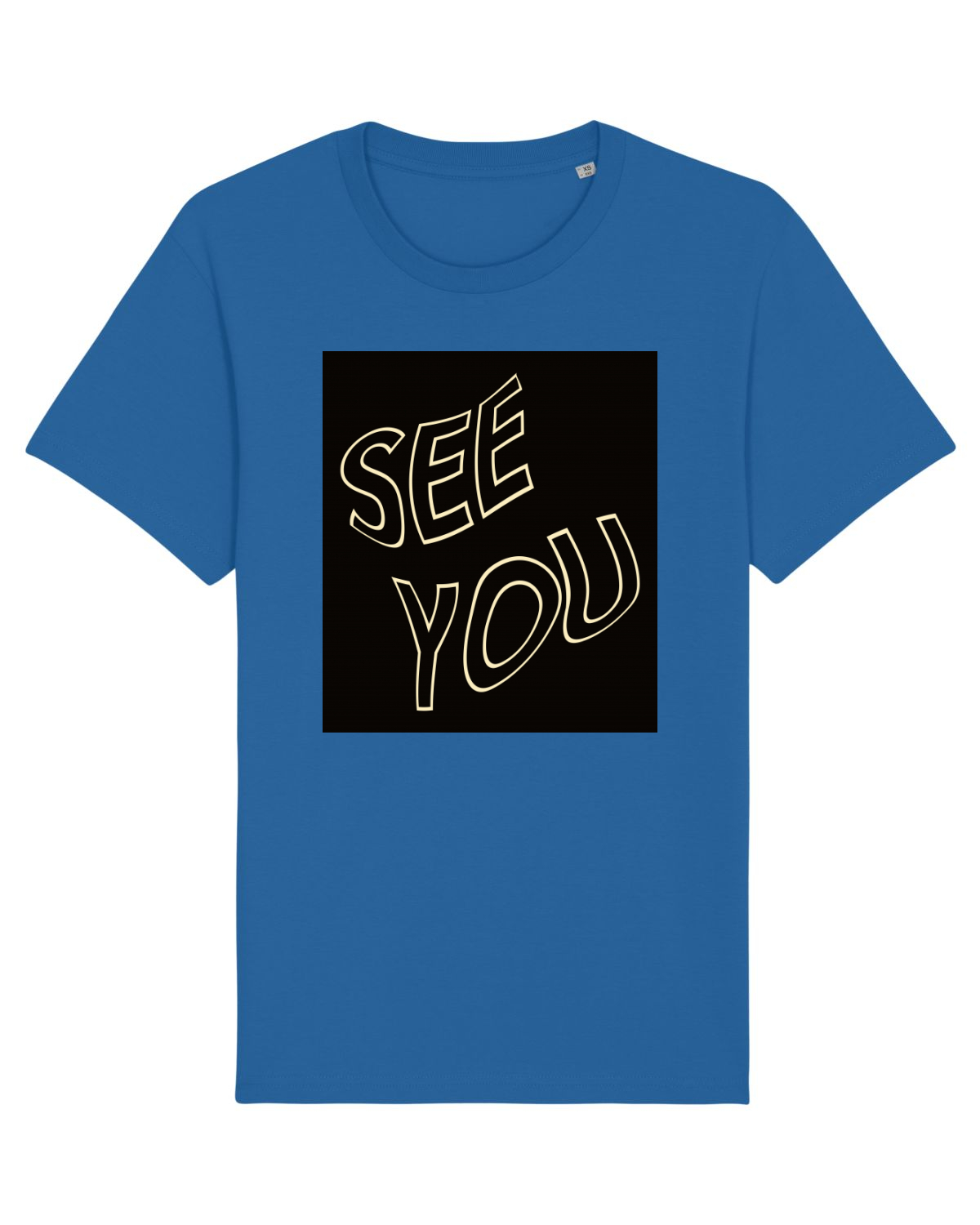 Tricou mânecă scurtă Unisex Rocker Royal Blue
