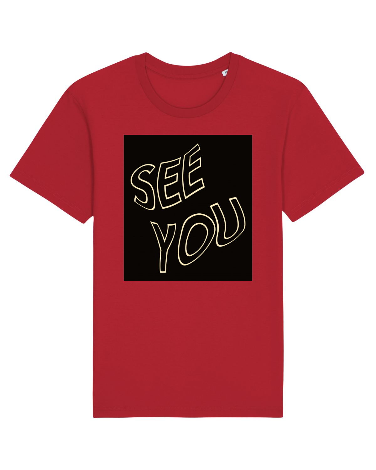 Tricou mânecă scurtă Unisex Rocker Red