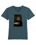 ANXIETY Tricou mânecă scurtă guler V Bărbat Presenter