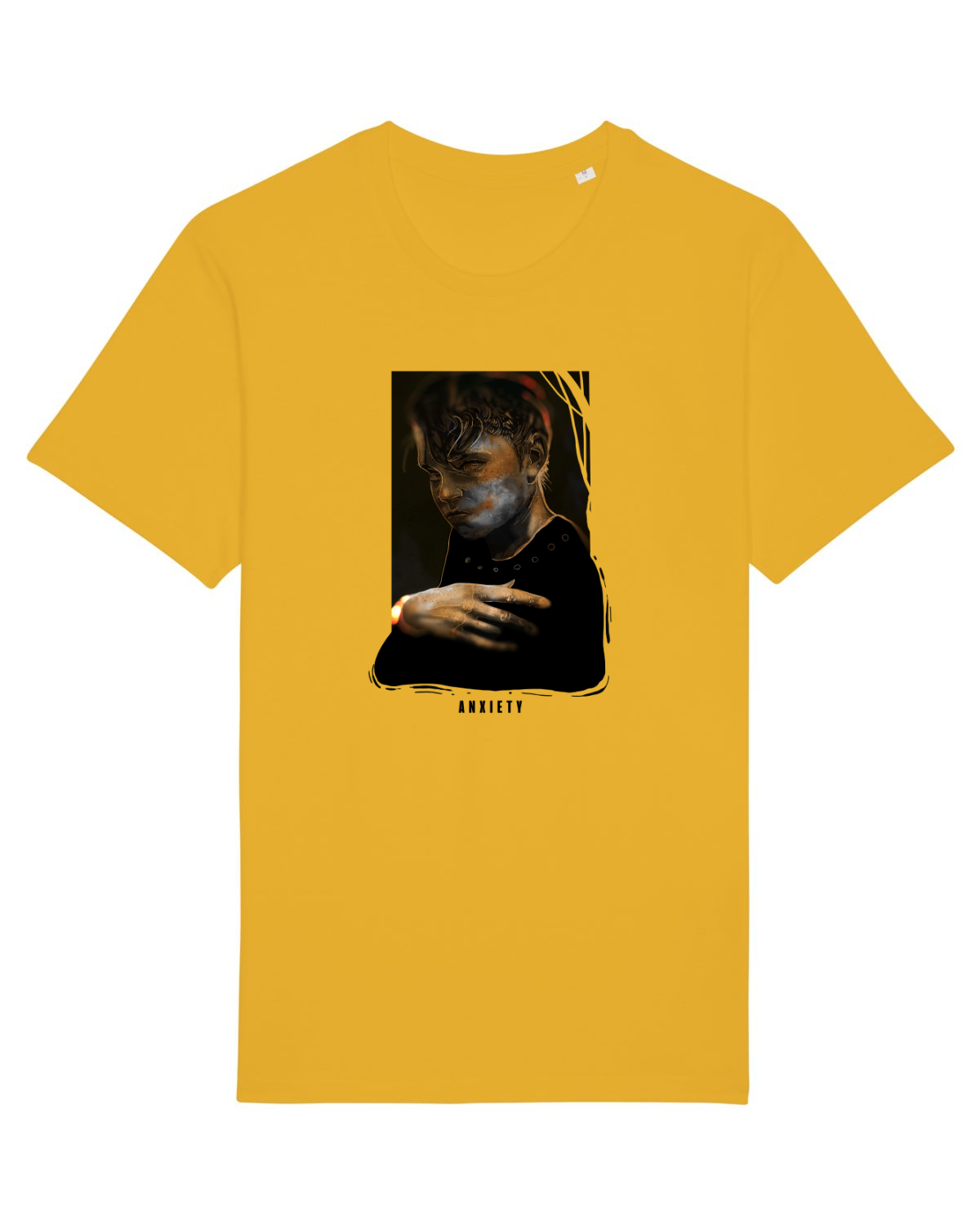 Tricou mânecă scurtă Unisex Rocker Spectra Yellow