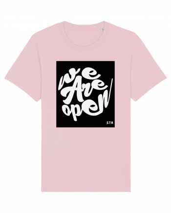 we are open 310 Cotton Pink