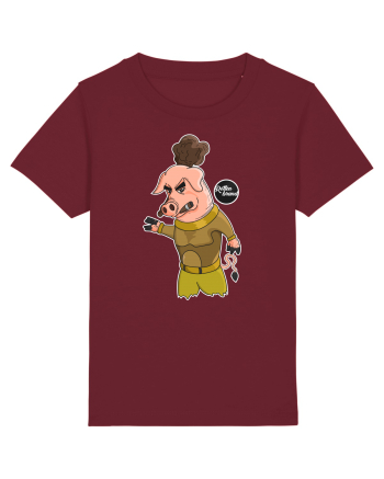 Hooligan pig Burgundy