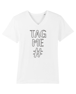 TAG ME Tricou mânecă scurtă guler V Bărbat Presenter