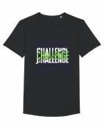 challenge 128 Tricou mânecă scurtă guler larg Bărbat Skater