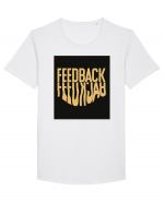 feedback 135 Tricou mânecă scurtă guler larg Bărbat Skater