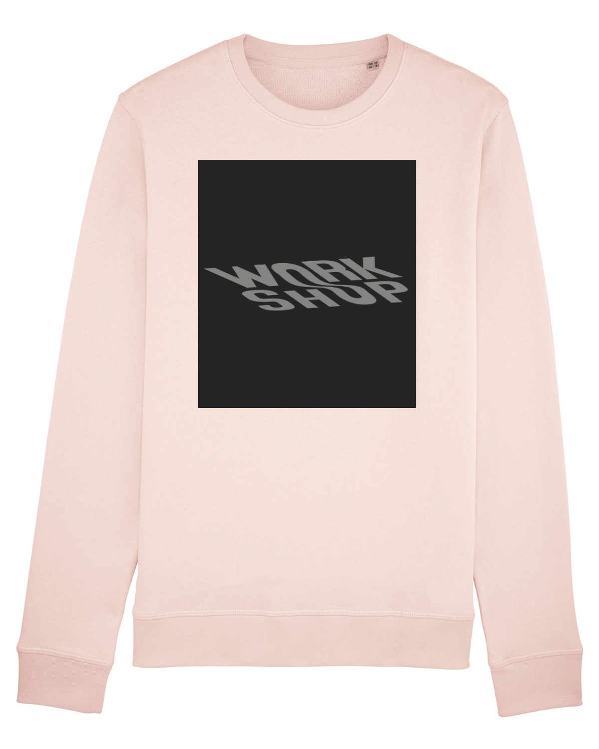 Bluză mânecă lungă Unisex Rise Candy Pink