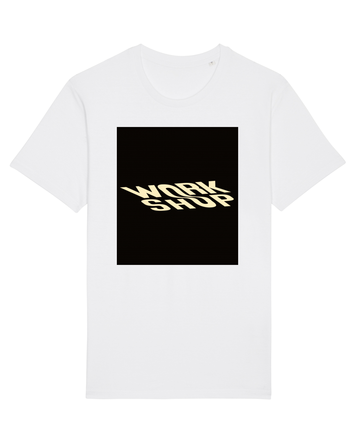 Tricou mânecă scurtă Unisex Rocker White