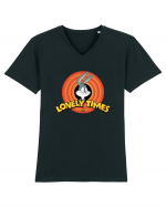 Lonely Times 02 Tricou mânecă scurtă guler V Bărbat Presenter