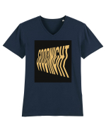 goodnight 175 Tricou mânecă scurtă guler V Bărbat Presenter