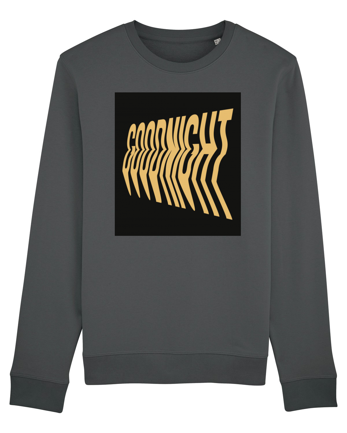 Bluză mânecă lungă Unisex Rise Anthracite