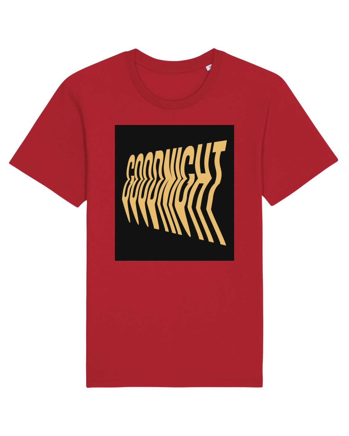 Tricou mânecă scurtă Unisex Rocker Red