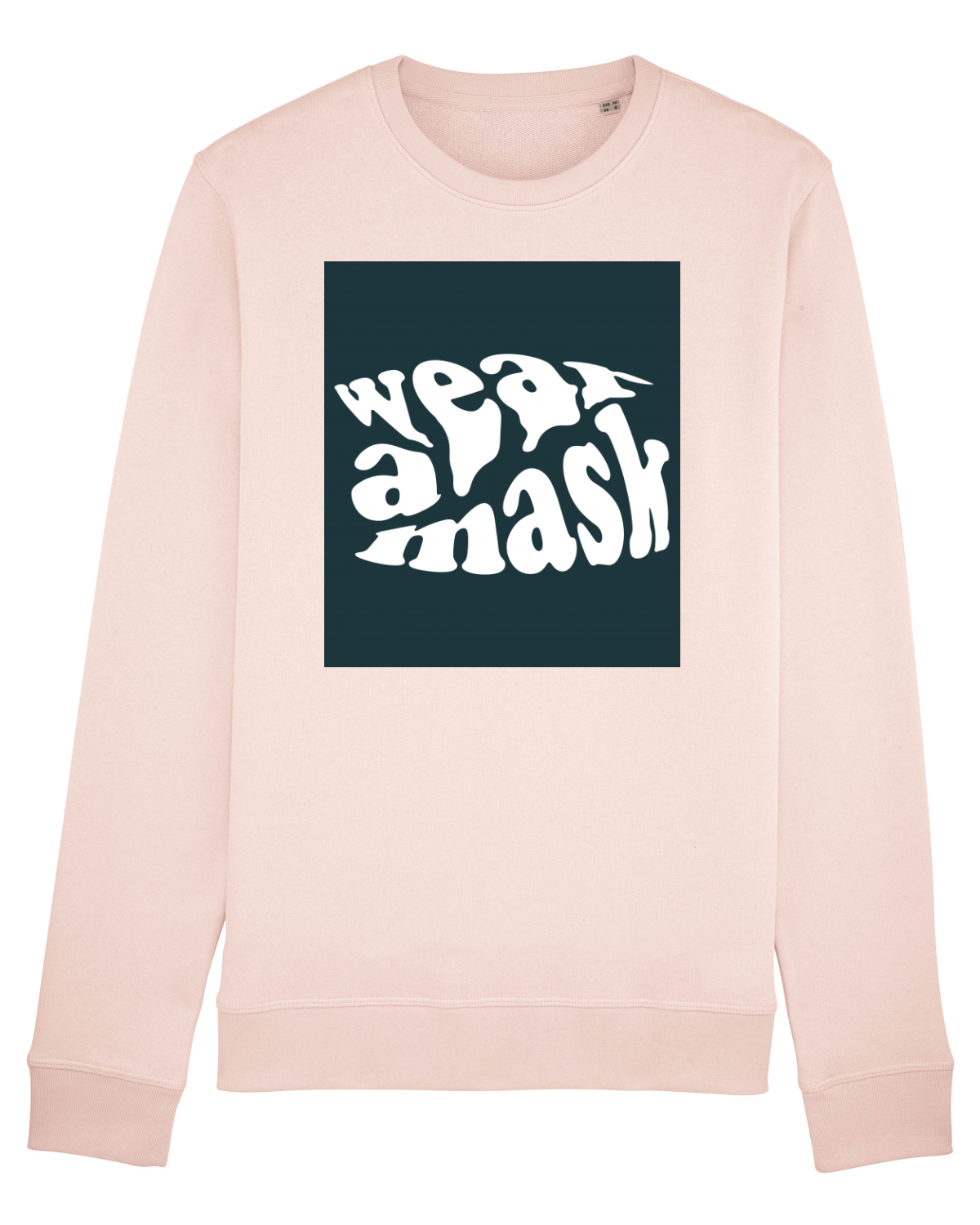 Bluză mânecă lungă Unisex Rise Candy Pink