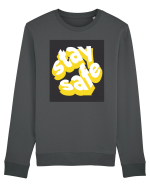 stay safe 256 Bluză mânecă lungă Unisex Rise