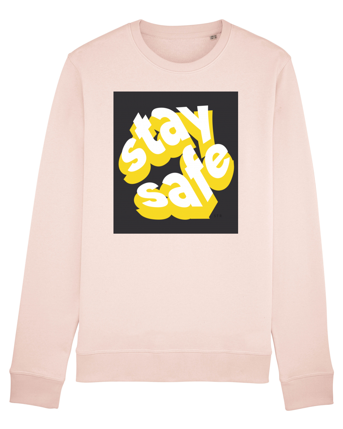 Bluză mânecă lungă Unisex Rise Candy Pink