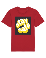 stay safe 256 Tricou mânecă scurtă Unisex Rocker