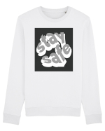 stay safe 263 Bluză mânecă lungă Unisex Rise