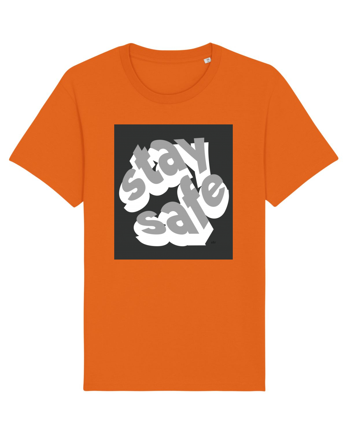 Tricou mânecă scurtă Unisex Rocker Bright Orange