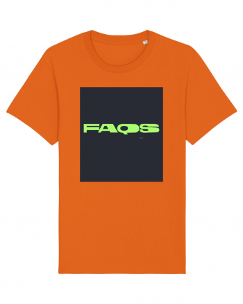 faqs 291 Bright Orange