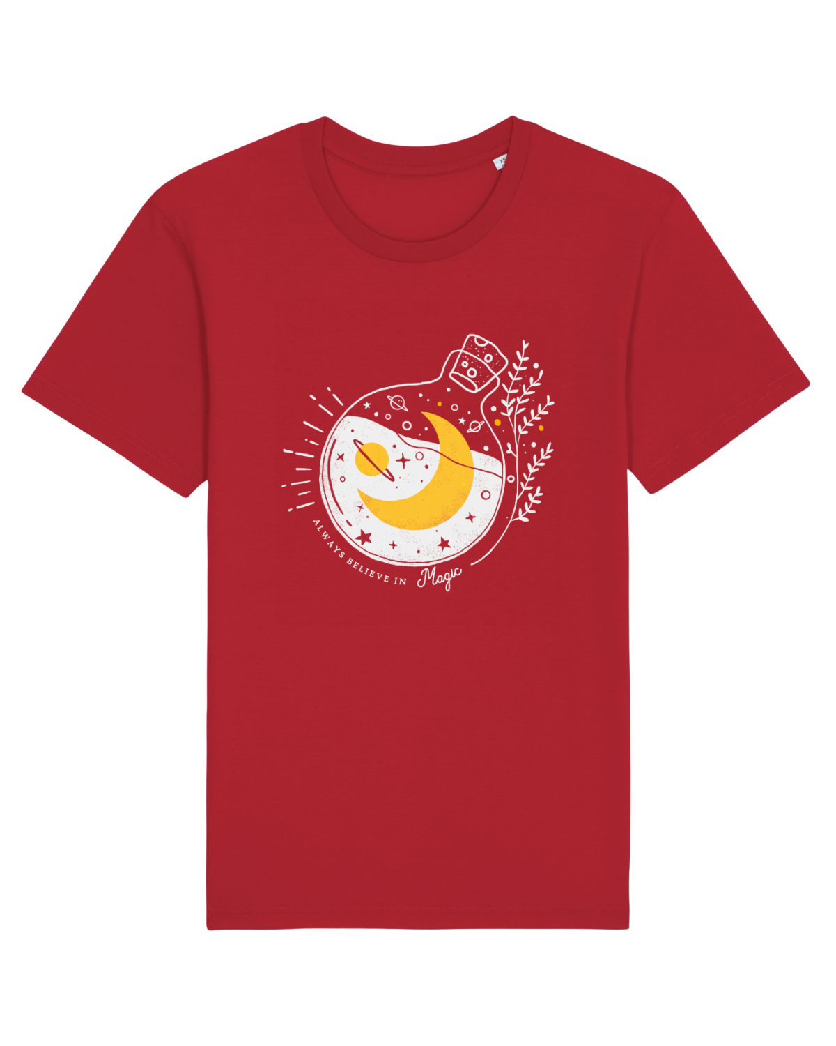 Tricou mânecă scurtă Unisex Rocker Red