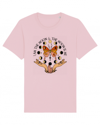 I am the Moon and the Moon is Me Cotton Pink
