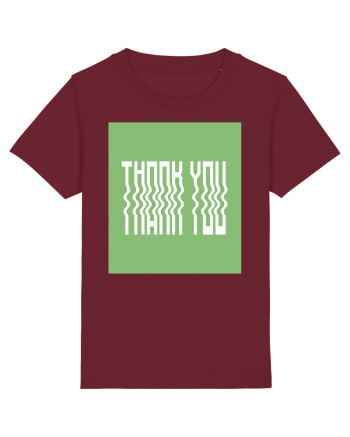 thank you 162 Burgundy