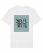 thank you 164 Tricou mânecă scurtă Unisex Rocker