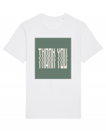 thank you 166 Tricou mânecă scurtă Unisex Rocker