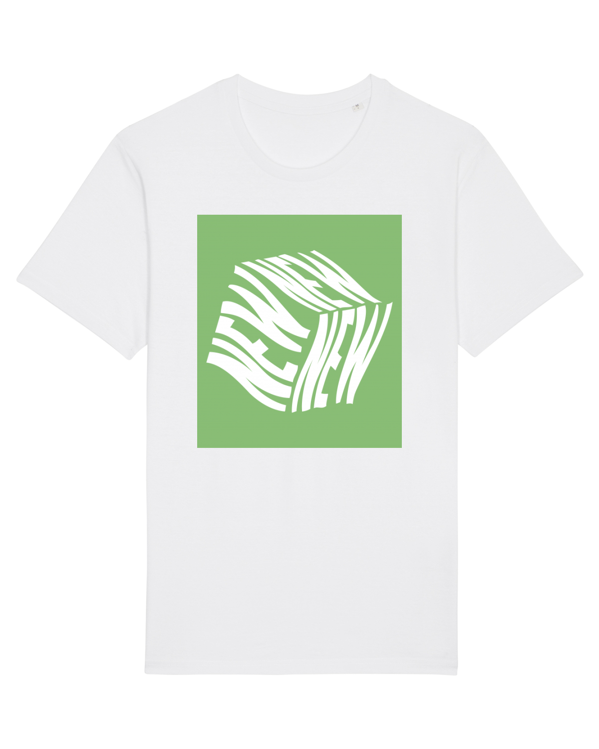 Tricou mânecă scurtă Unisex Rocker White