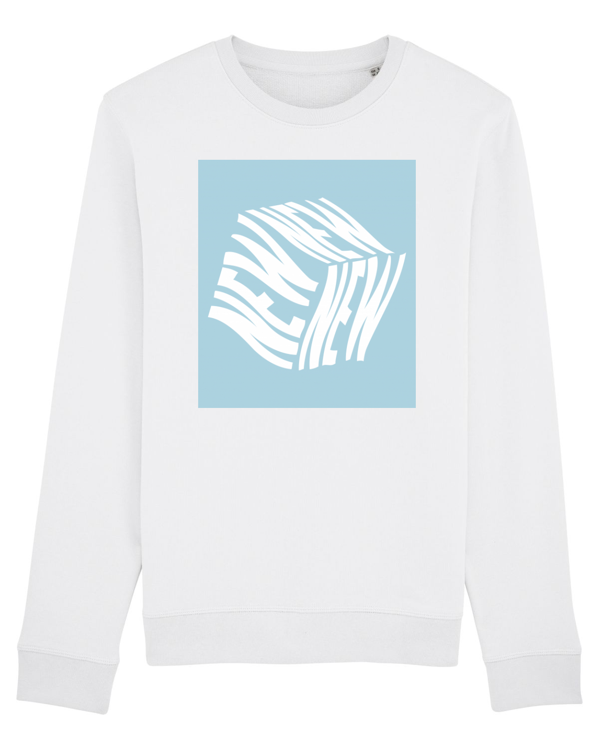 Bluză mânecă lungă Unisex Rise White