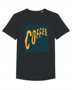 coffee 244 Tricou mânecă scurtă guler larg Bărbat Skater