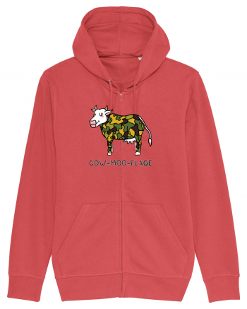 Cow-moo-flage Carmine Red