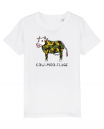 Cow-moo-flage Tricou mânecă scurtă  Copii Mini Creator