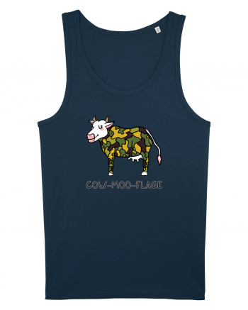 Cow-moo-flage Navy