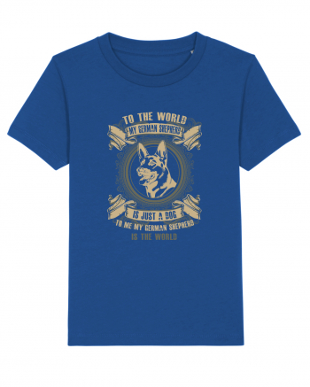 GERMAN SHEPHERD Majorelle Blue