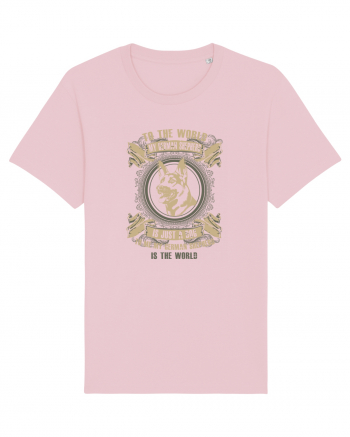 GERMAN SHEPHERD Cotton Pink