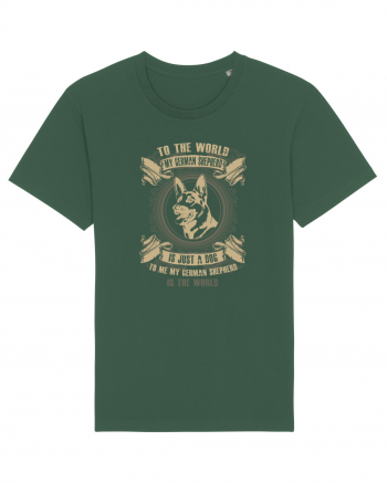 GERMAN SHEPHERD Bottle Green