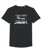 HAWAII Tricou mânecă scurtă guler larg Bărbat Skater