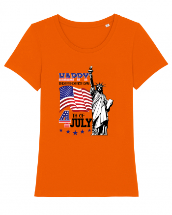 4th of July Bright Orange