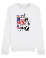4th of July Bluză mânecă lungă Unisex Rise