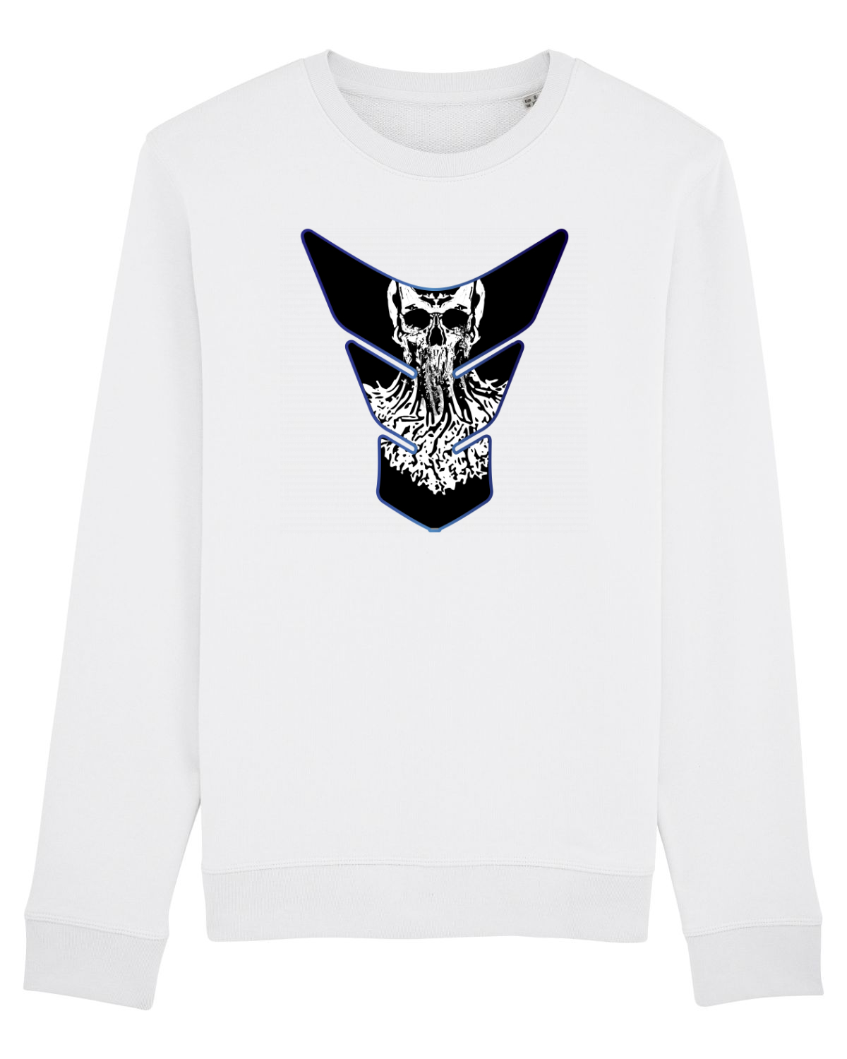 Bluză mânecă lungă Unisex Rise White