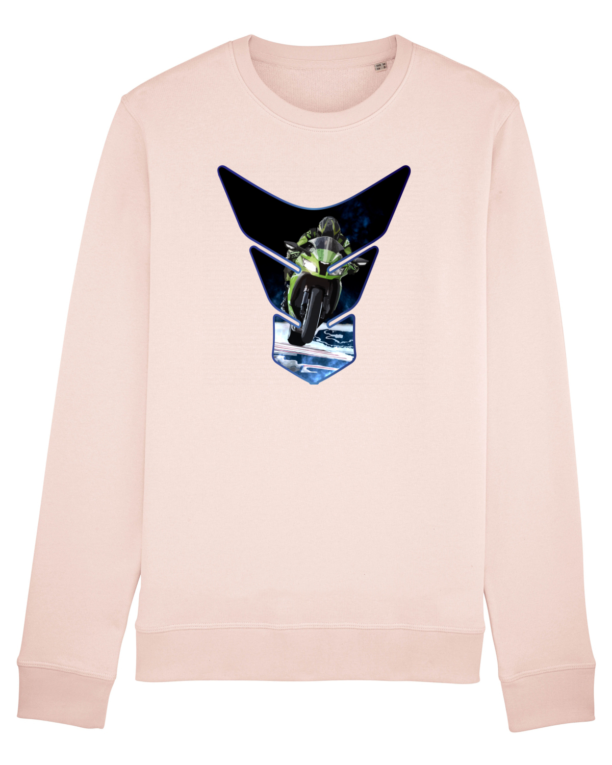 Bluză mânecă lungă Unisex Rise Candy Pink