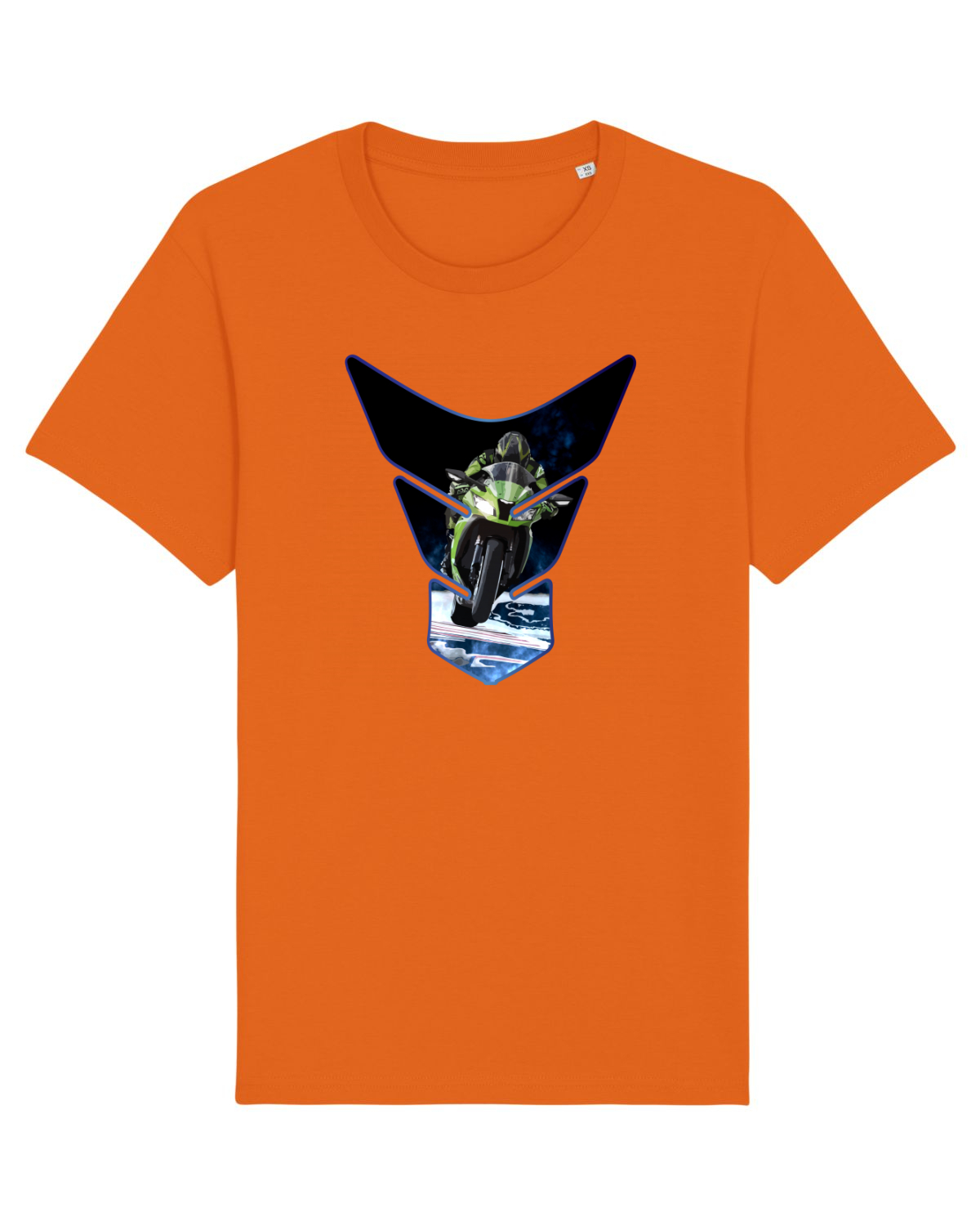 Tricou mânecă scurtă Unisex Rocker Bright Orange