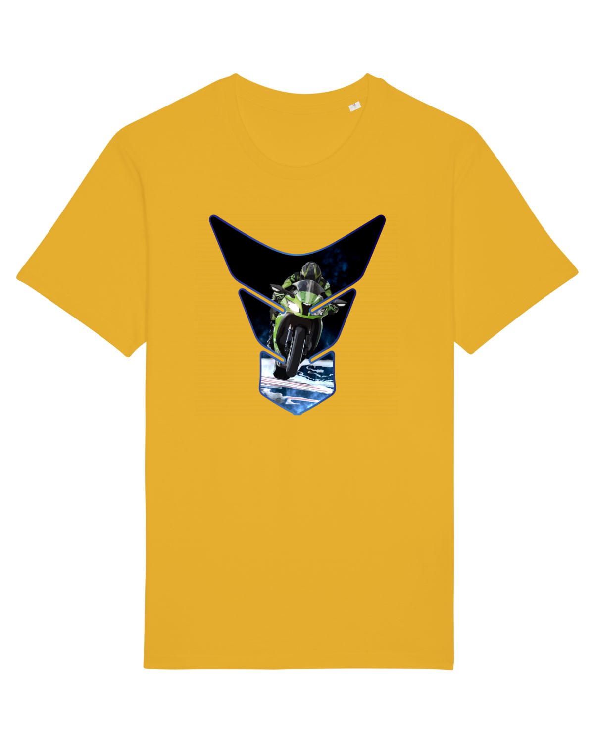 Tricou mânecă scurtă Unisex Rocker Spectra Yellow