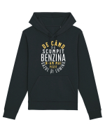 De când s-a scumpit benzina n-am mai plătit gazul și lumina Hanorac Unisex Drummer