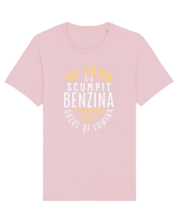 De când s-a scumpit benzina n-am mai plătit gazul și lumina Cotton Pink