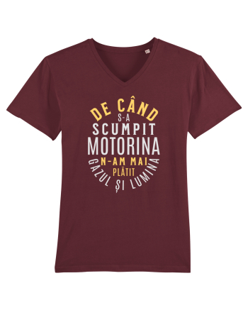 De când s-a scumpit benzina n-am mai plătit gazul și lumina Burgundy
